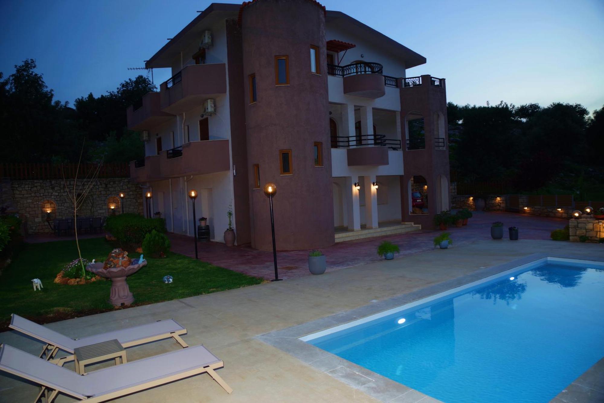Villa Leondis Melidhonion  ภายนอก รูปภาพ